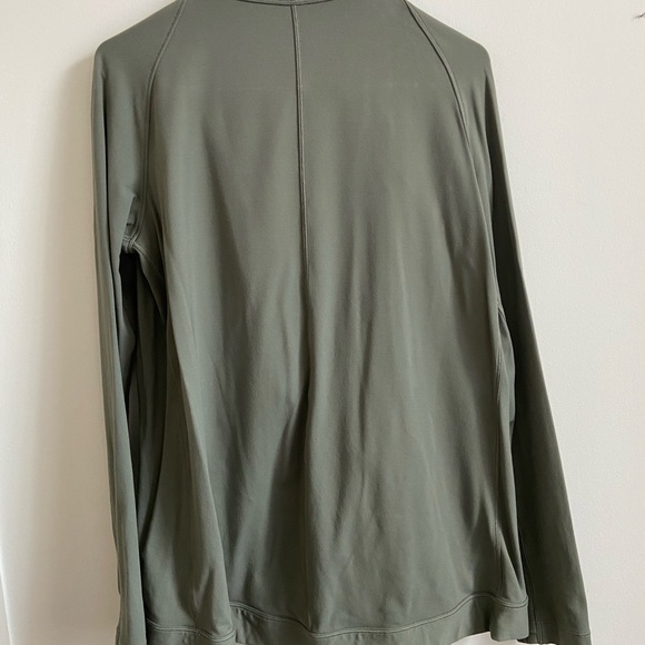 Lululemon Rulu Ralley wrap jacket in grey sage - Picture 7 of 7